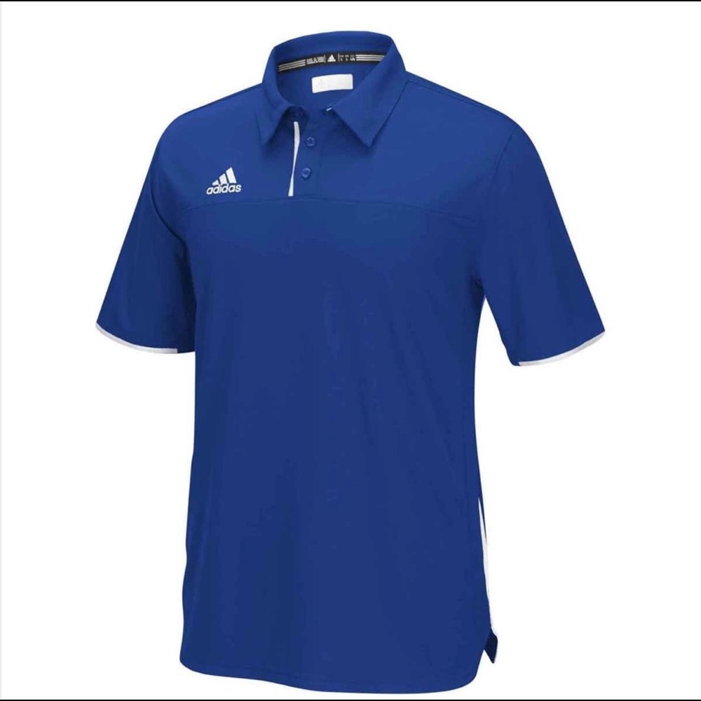 Adidas Mens Utility Polo Royal Blue NEW 3XL